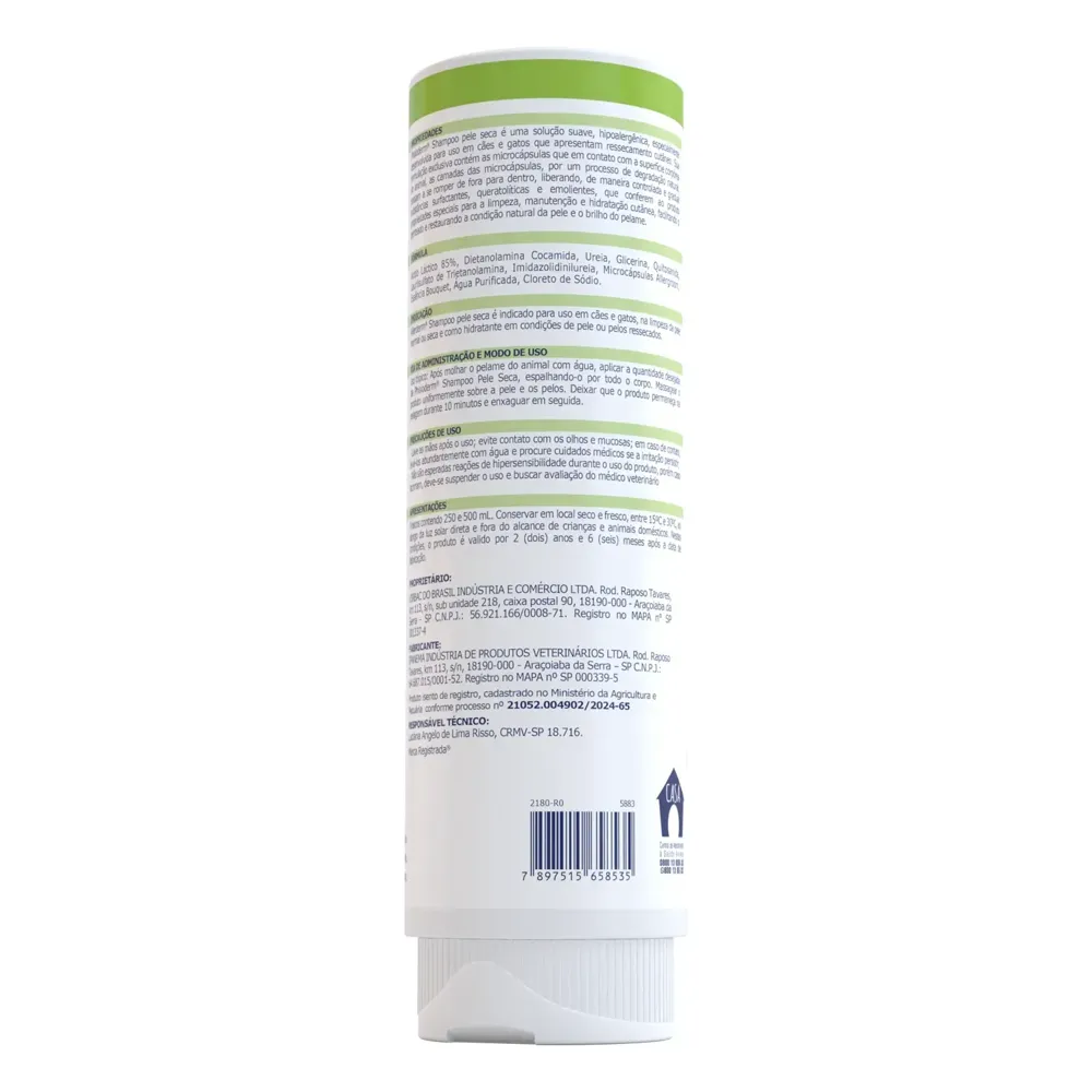 Shampoo Hidratante Phisioderm Pele Seca — foto 3