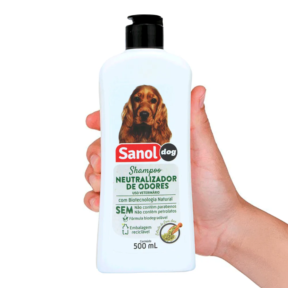 Shampoo Neutralizador de Odores Sanol — foto 4