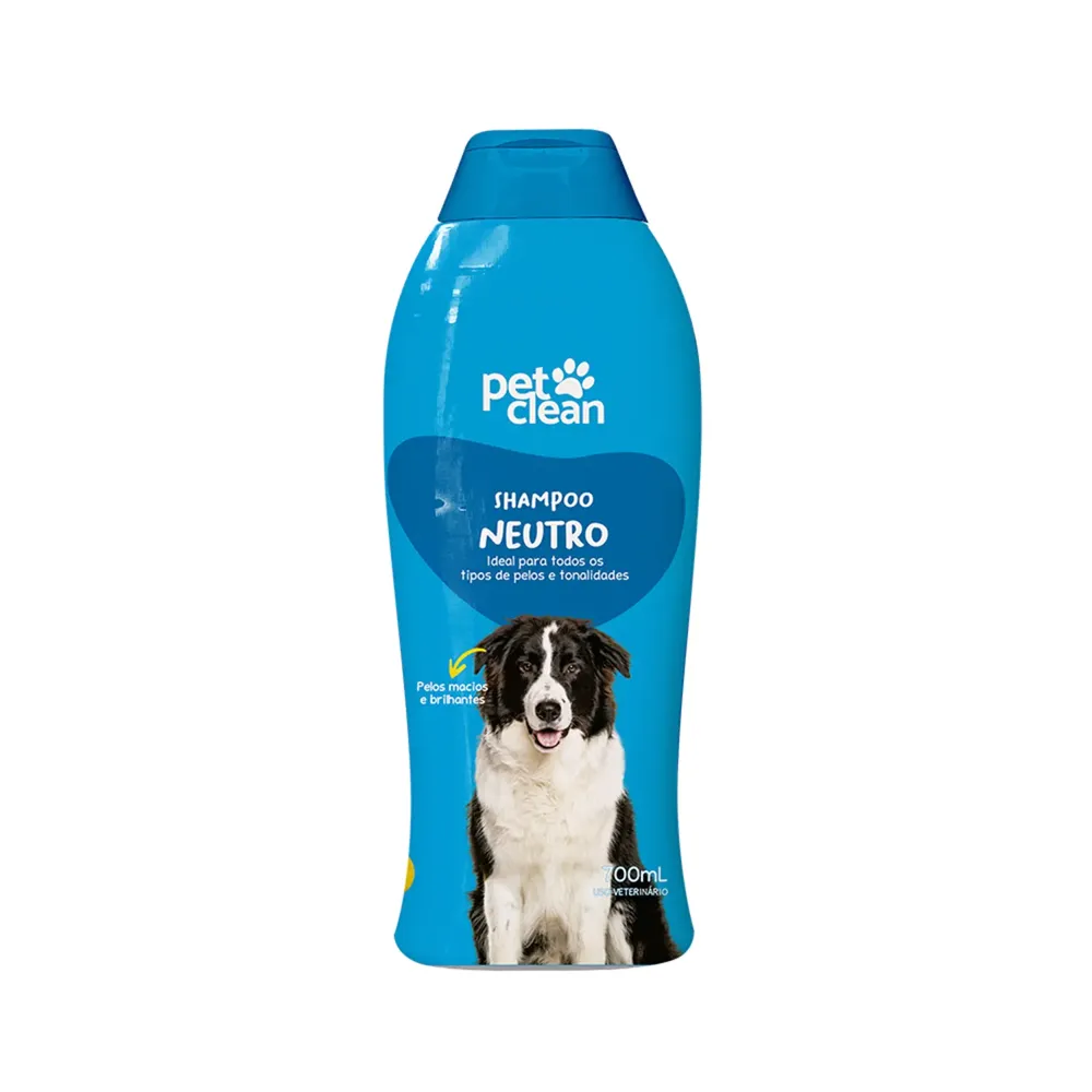 Shampoo e Condicionador Neutro Cães e Gatos Pet Clean