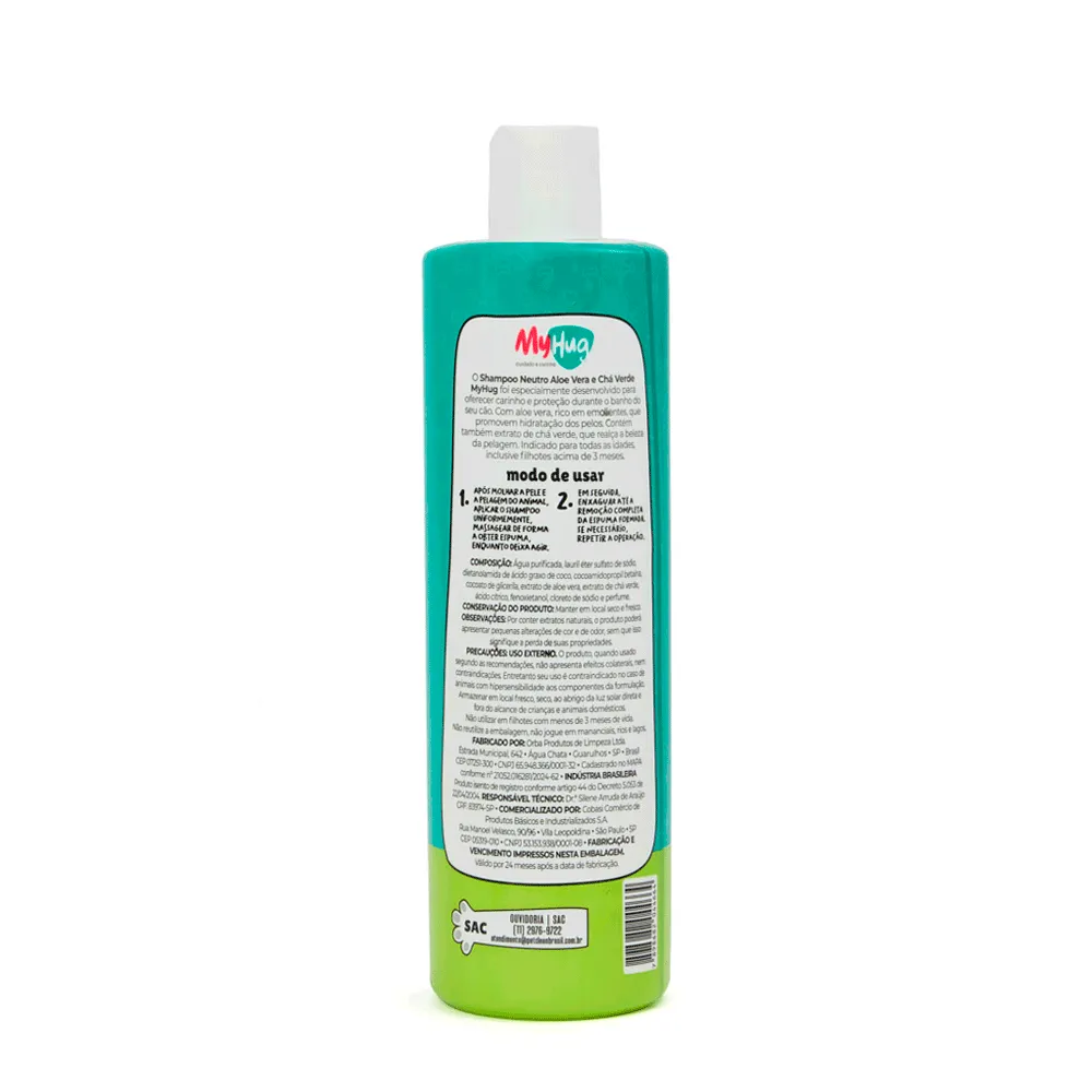 Shampoo Neutro para Cachorro MyHug — foto 2
