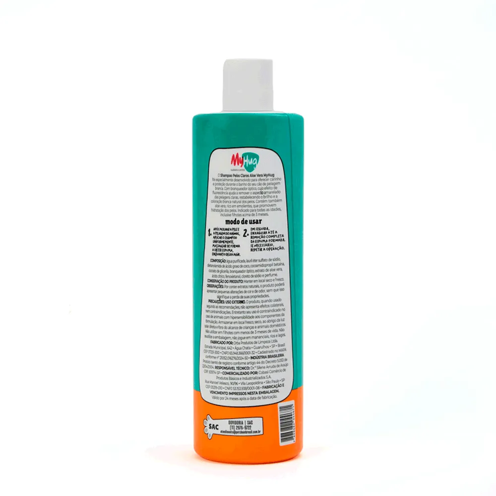 Shampoo para Cachorro Pelos Claros MyHug — foto 2