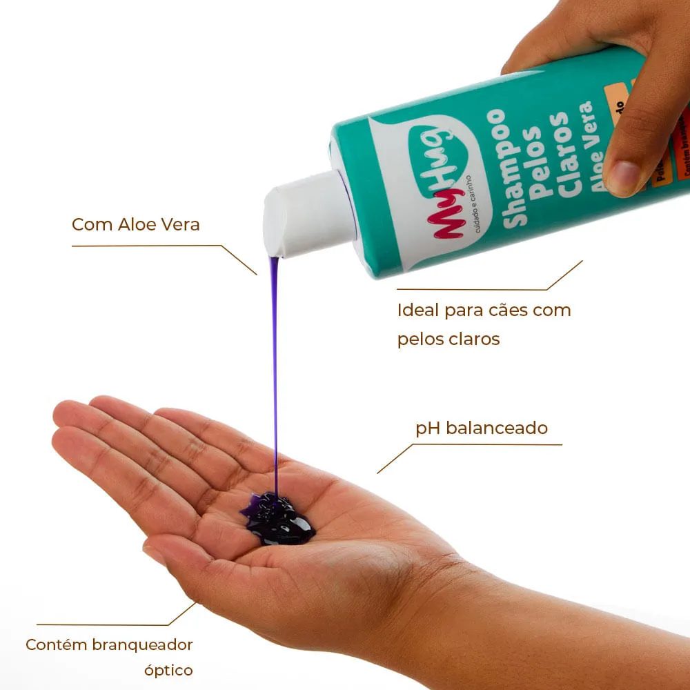 Shampoo para Cachorro Pelos Claros MyHug — foto 3