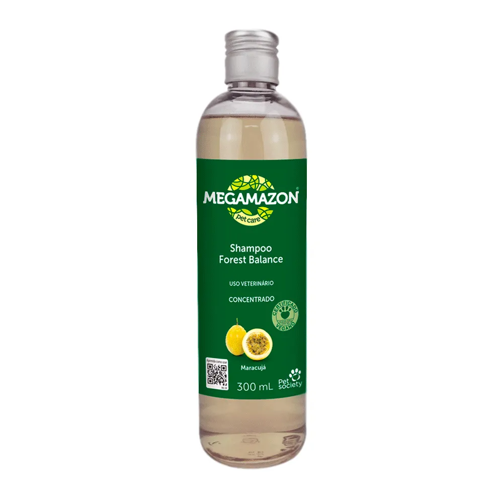 Shampoo Forest Balance Maracujá Megamazon Pet Society