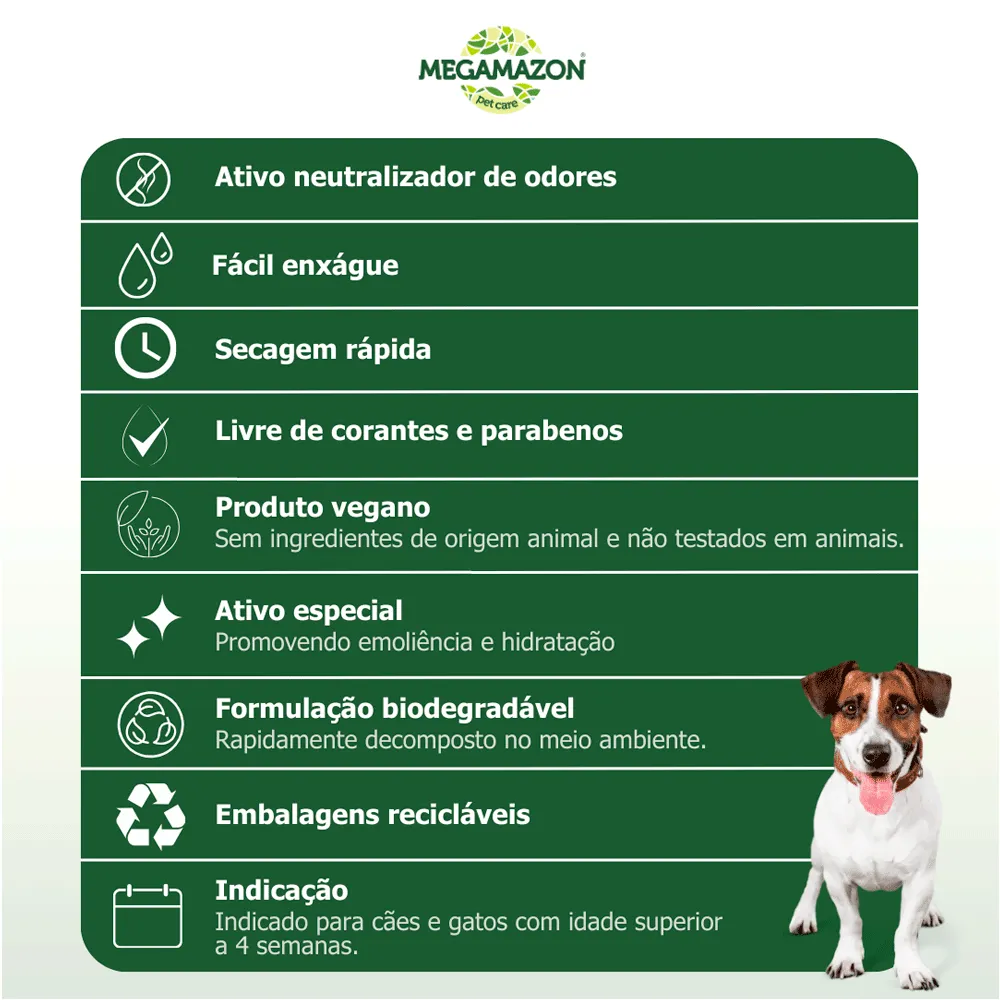 Shampoo Forest Soul Cupuaçu Megamazon Pet Society — foto 3