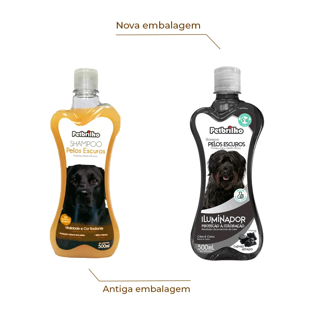 Shampoo Pelos Escuros Petbrilho — foto 2