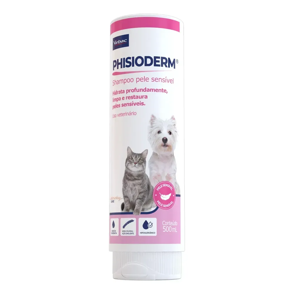 Shampoo Phisioderm Pele Sensível Virbac — foto 4