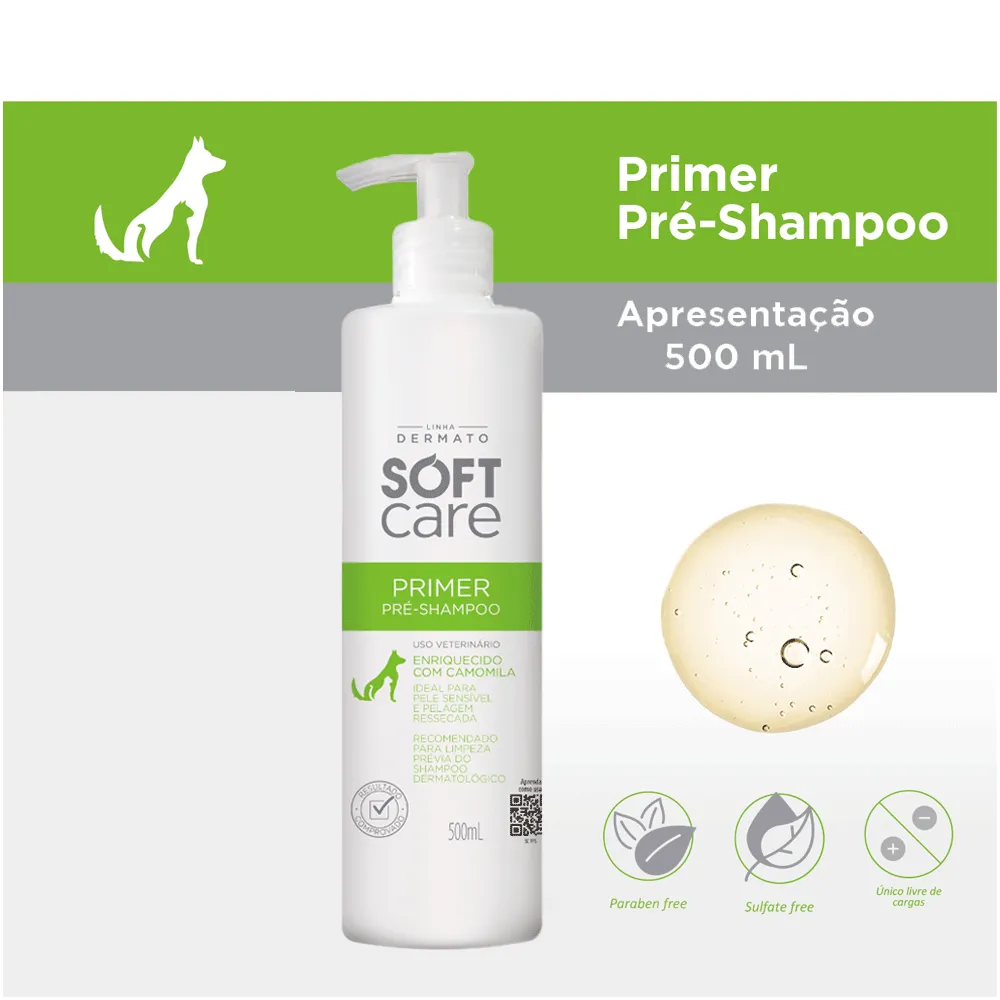 Shampoo Pré-Banho Primer Soft Care — foto 2