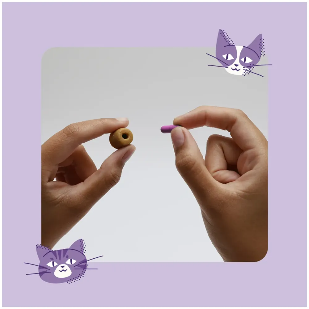 Snack Disfarça Comprimidos Happy Med para Gatos — foto 2