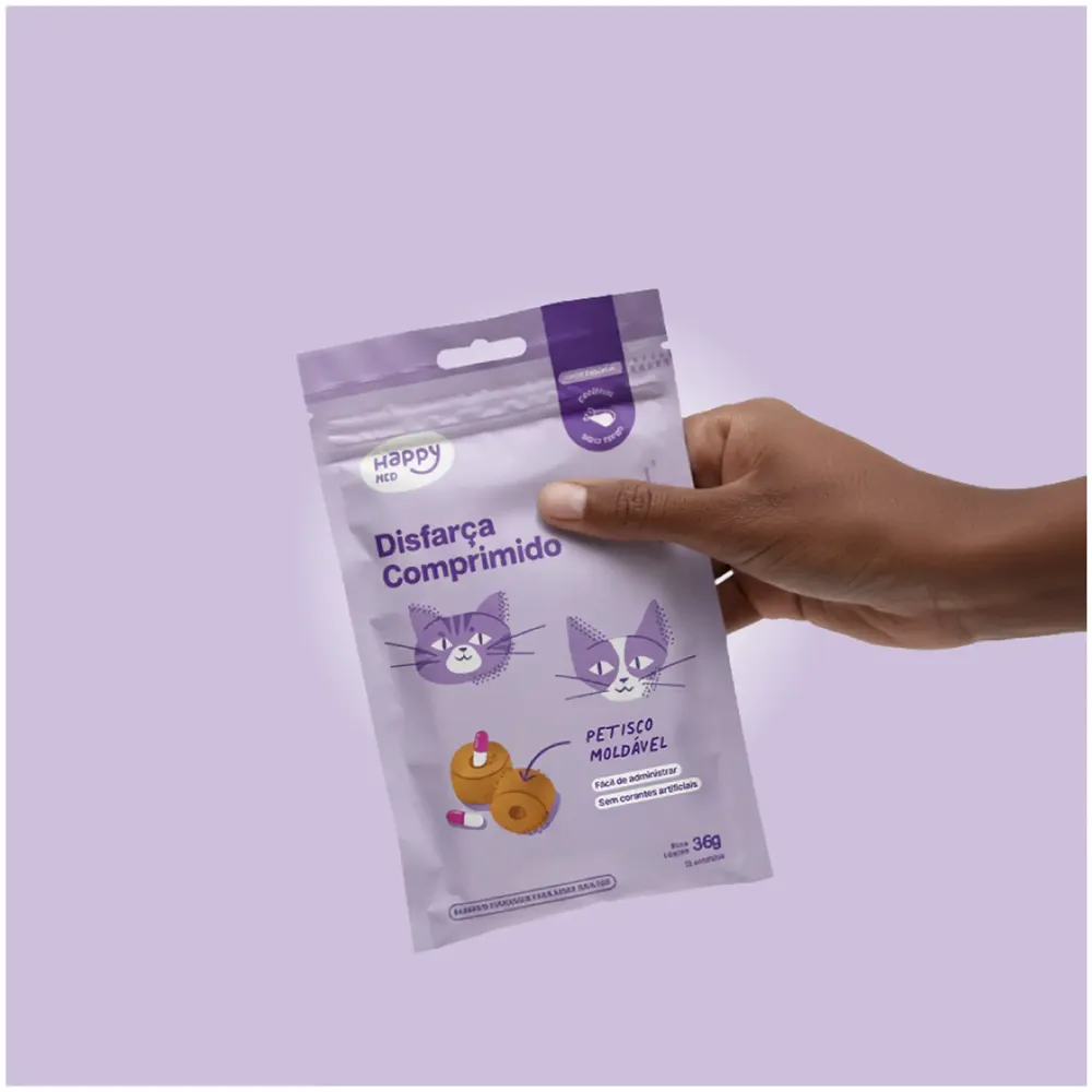 Snack Disfarça Comprimidos Happy Med para Gatos — foto 3