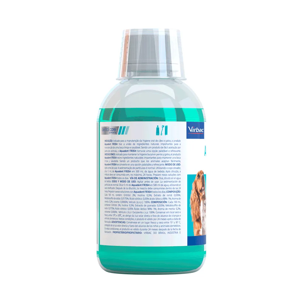 Solução Oral Aquadent Fresh Virbac — foto 4
