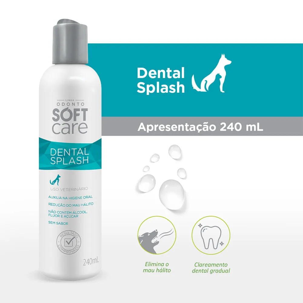 Solução para Mau Hálito Dental Splash Soft Care — foto 2