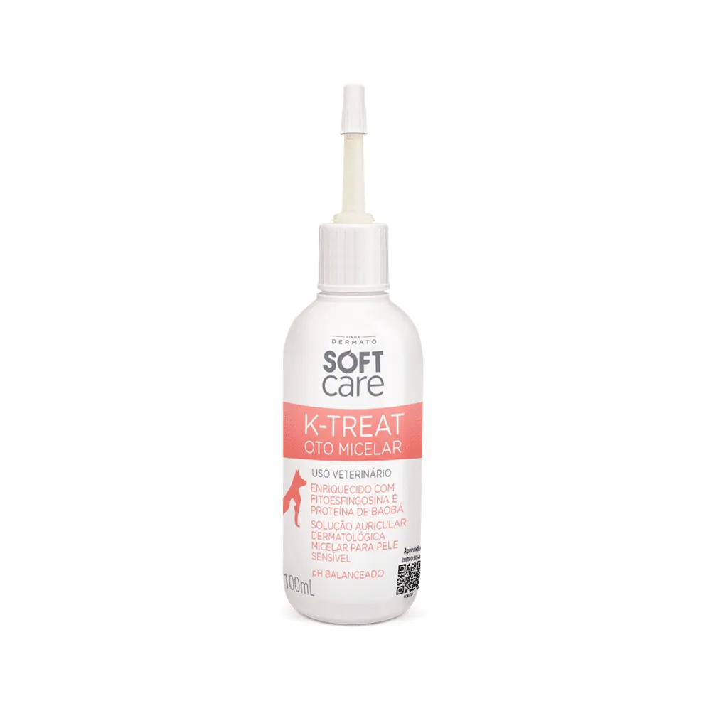 K-Treat Oto Micelar Limpeza para Ouvido Sensível Soft Care
