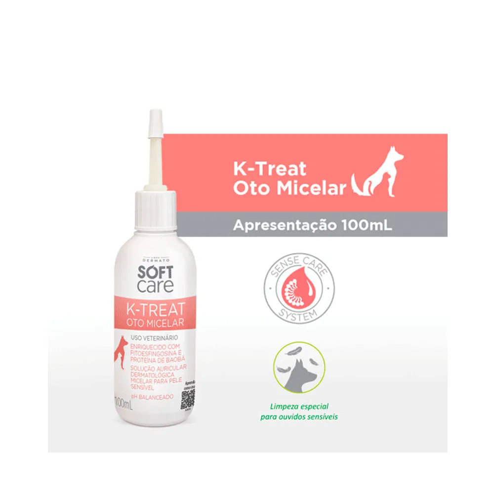 K-Treat Oto Micelar Limpeza para Ouvido Sensível Soft Care — foto 4