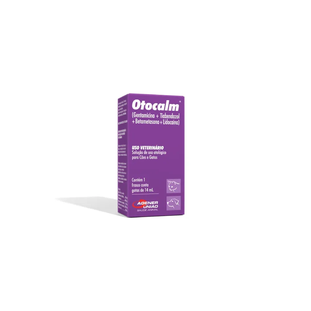 Otocalm Solução Otológica Cães e Gatos
