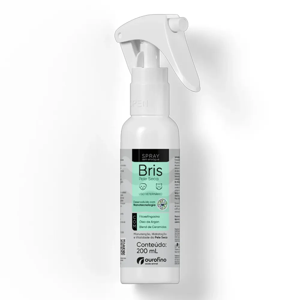 Spray Bris Equilíbrio Pele Seca para Cães e Gatos