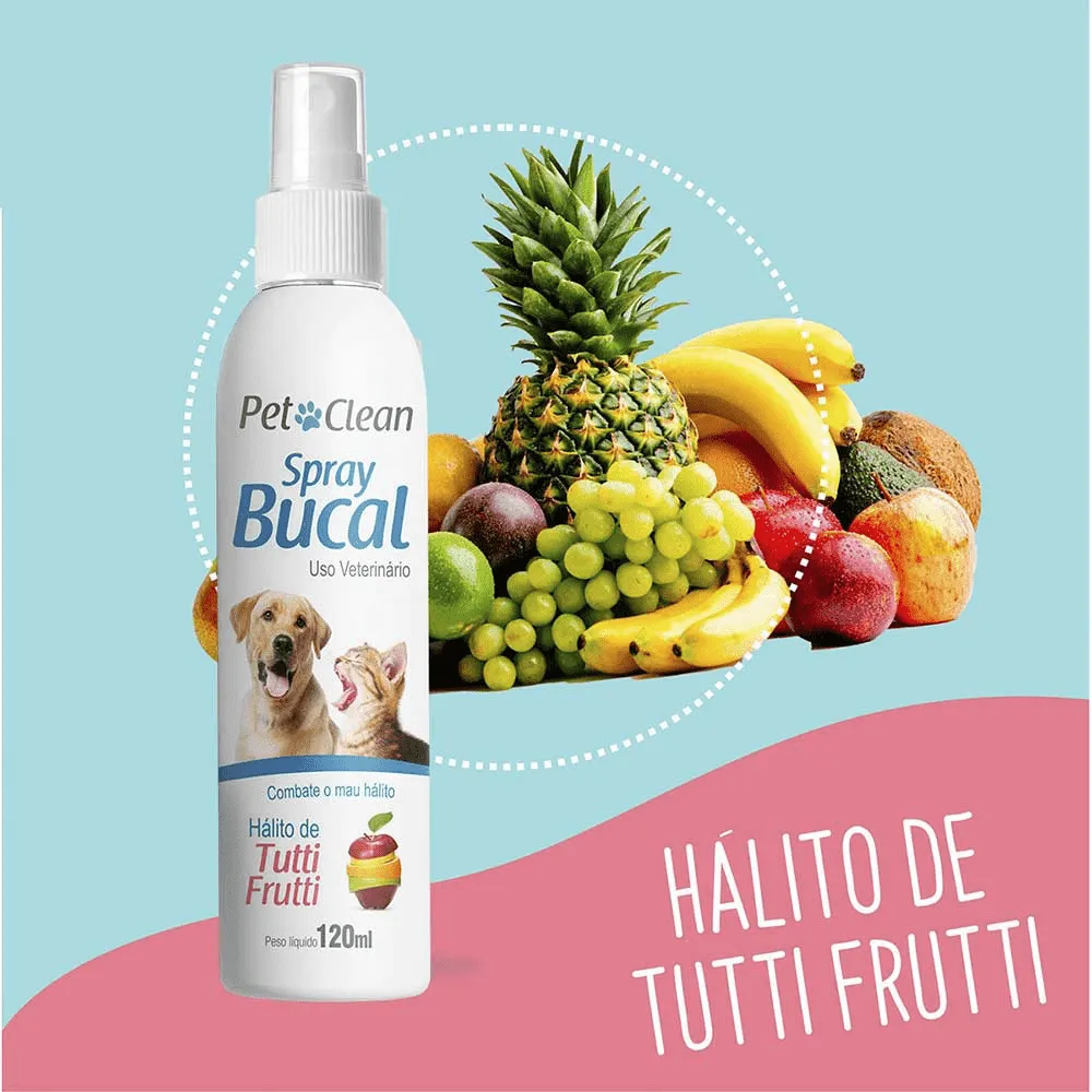 Spray Bucal Tutti-Frutti Pet Clean — foto 4