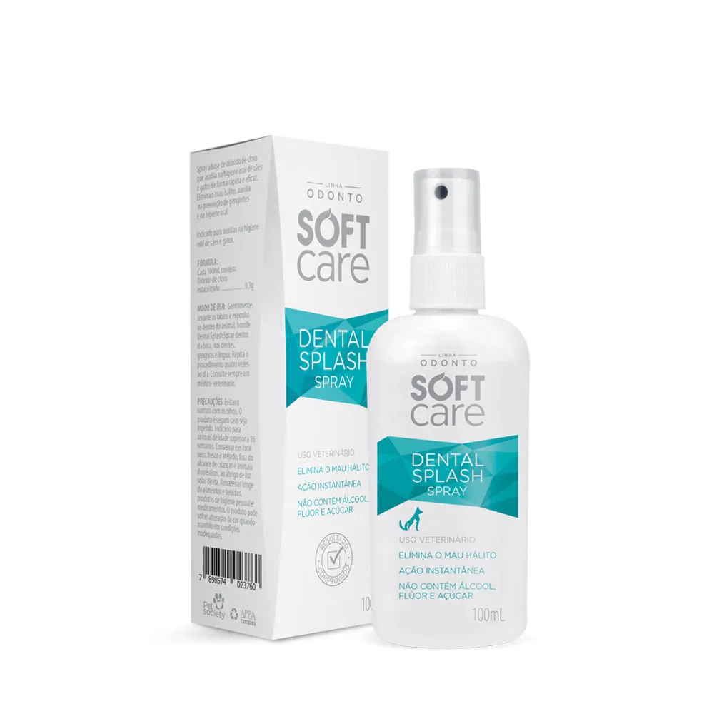 Spray para Mau Hálito Dental Splash Soft Care