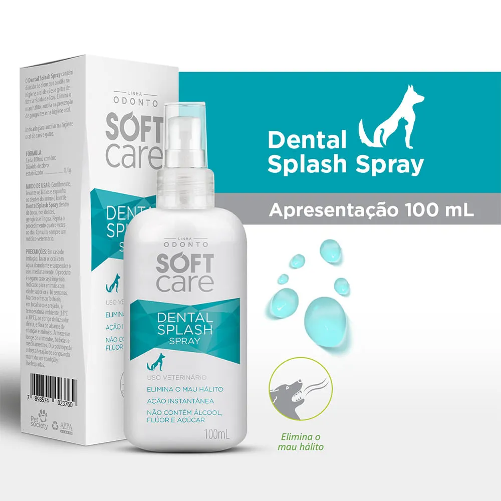 Spray para Mau Hálito Dental Splash Soft Care — foto 2