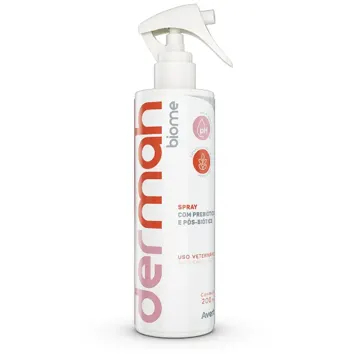 Spray Dermah Biome para Cães e Gatos Avert