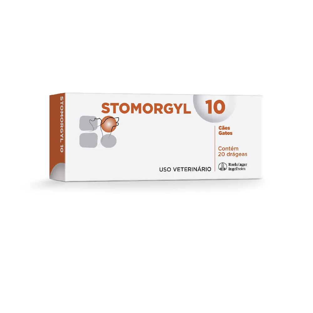 Stomorgyl 10 Antibiótico para Cães e Gatos