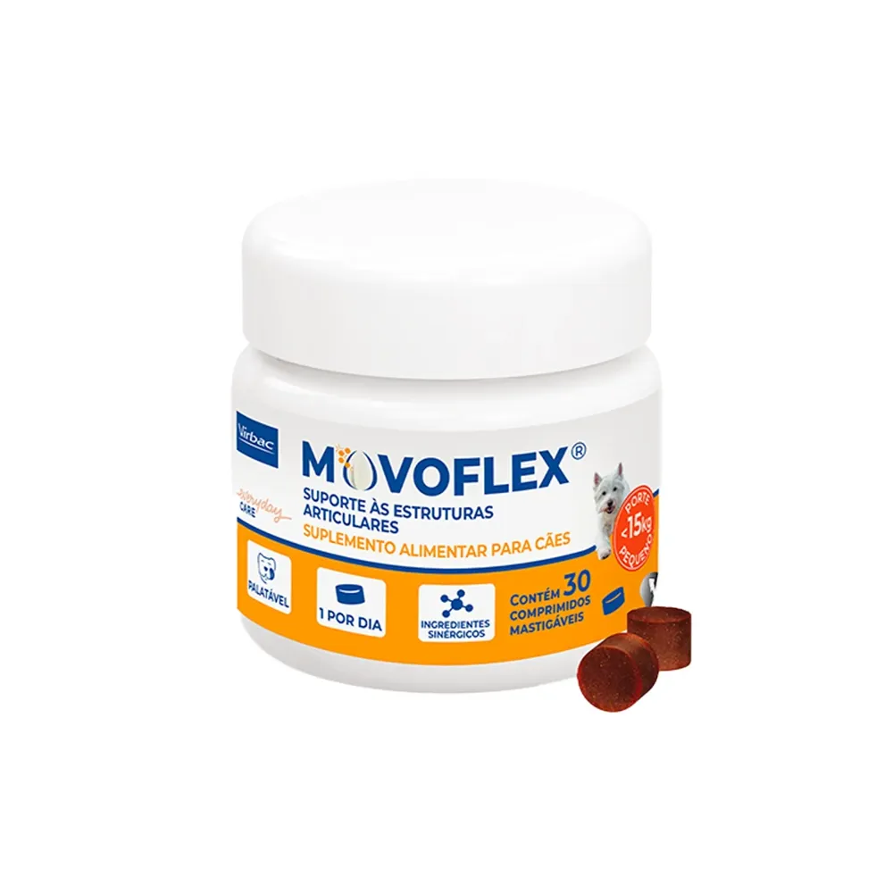 Suplemento Alimentar Movoflex 2g para Cães Virbac