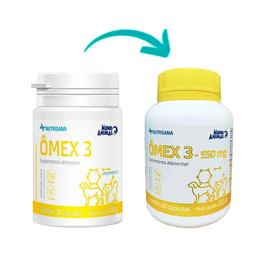 Suplemento Alimentar Ômex 3 550 mg Nutrisana — foto 2