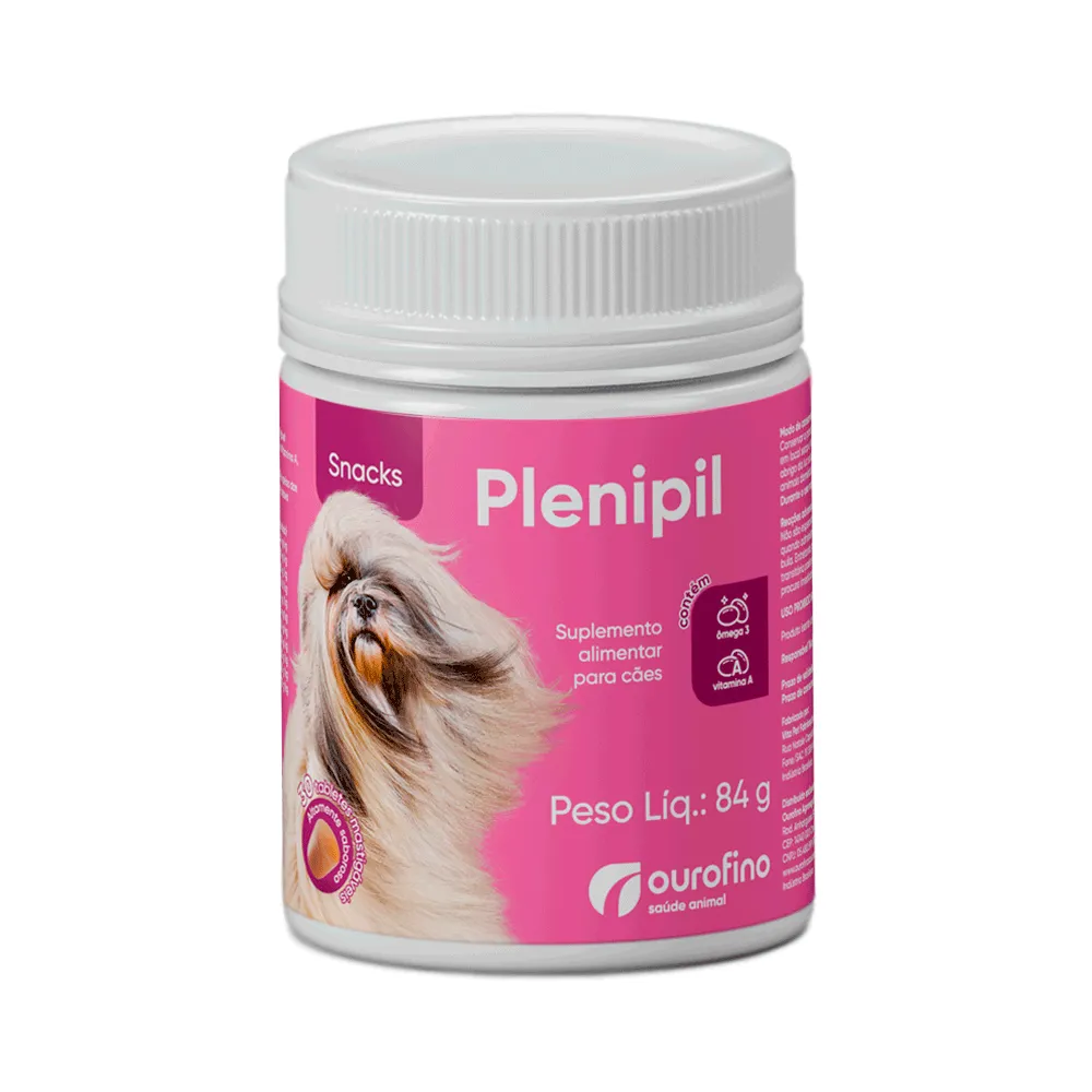 Plenipil Snacks - Suplemento Alimentar Ourofino