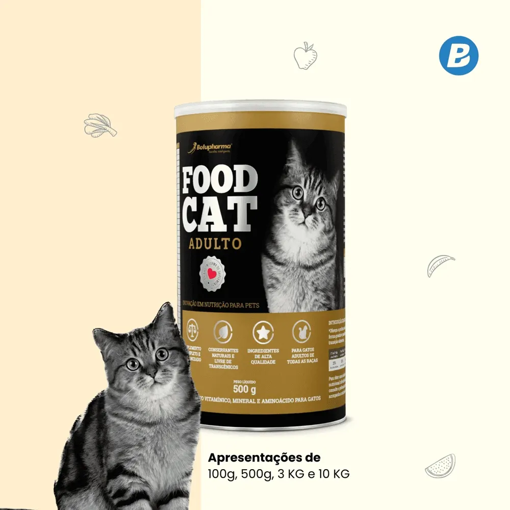 Suplemento Food Cat para Gatos Adultos — foto 2