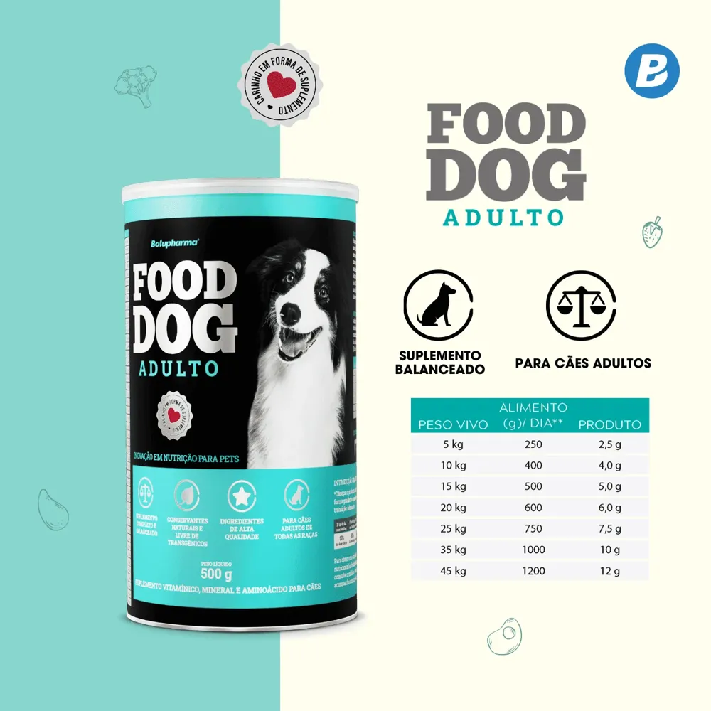 Food Dog Adulto Suplemento Alimentar — foto 3