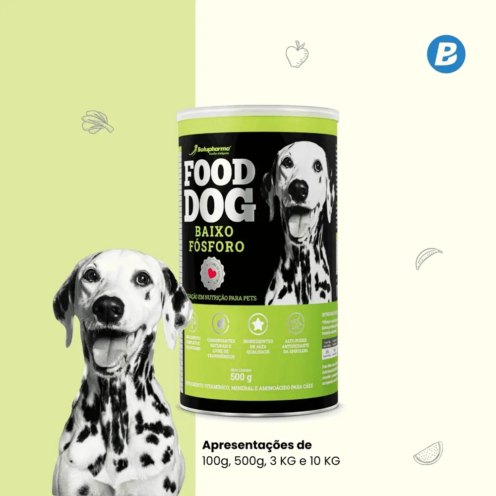 Suplemento Food Dog Baixo Fósforo — foto 6