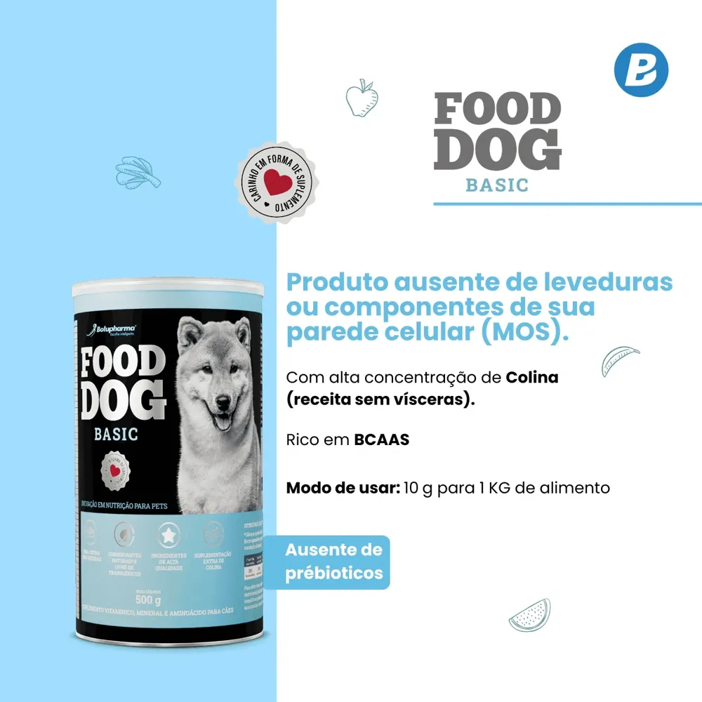 Food Dog Basic Suplemento Alimentar — foto 4