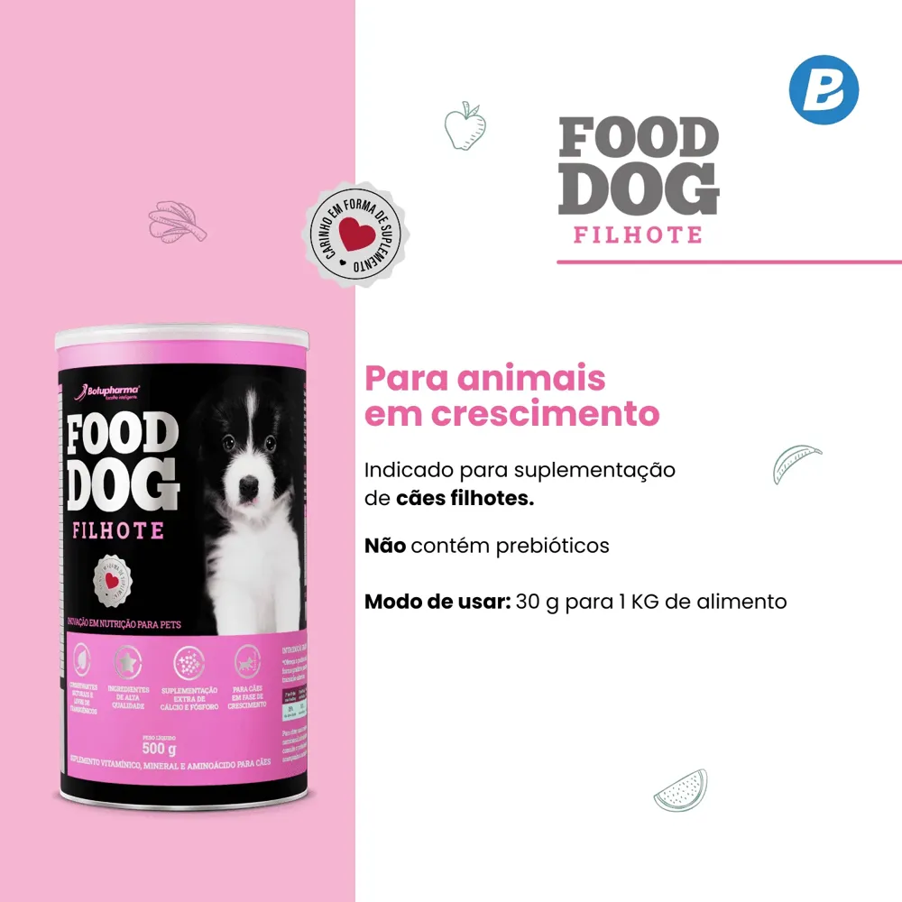 Food Dog Filhote Suplemento Alimentar — foto 4