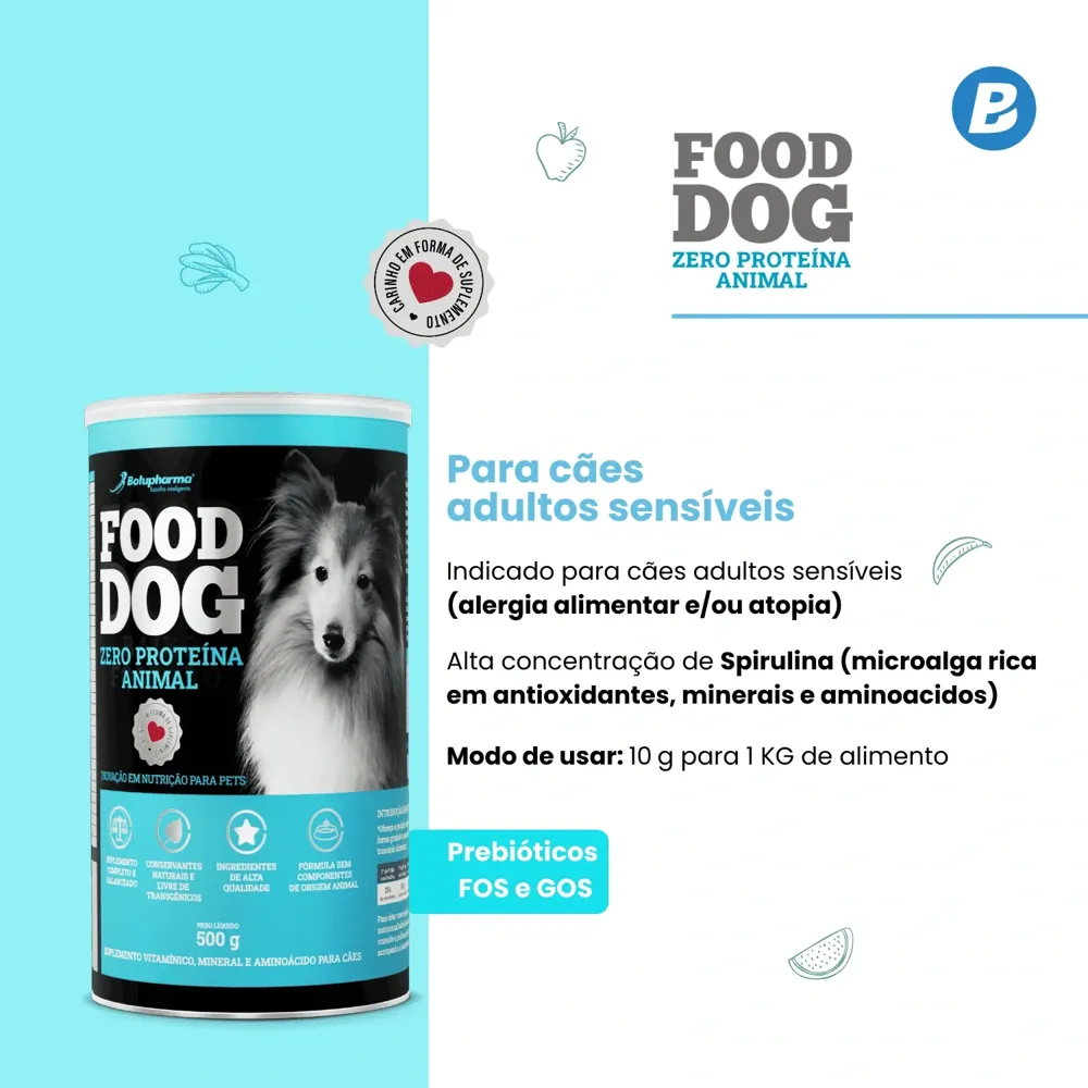 Suplemento Food Dog Zero Proteína Animal — foto 4