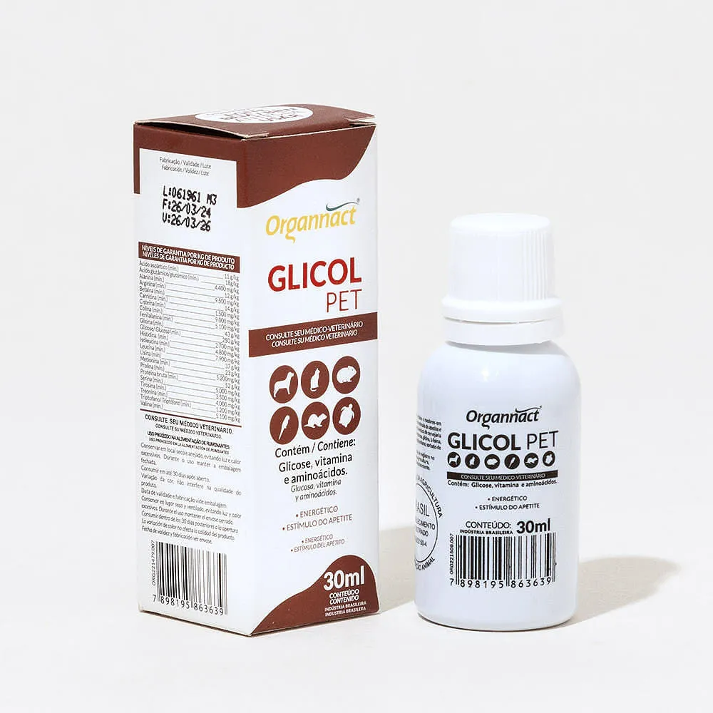 Suplemento Glicol Pet Organnact — foto 4