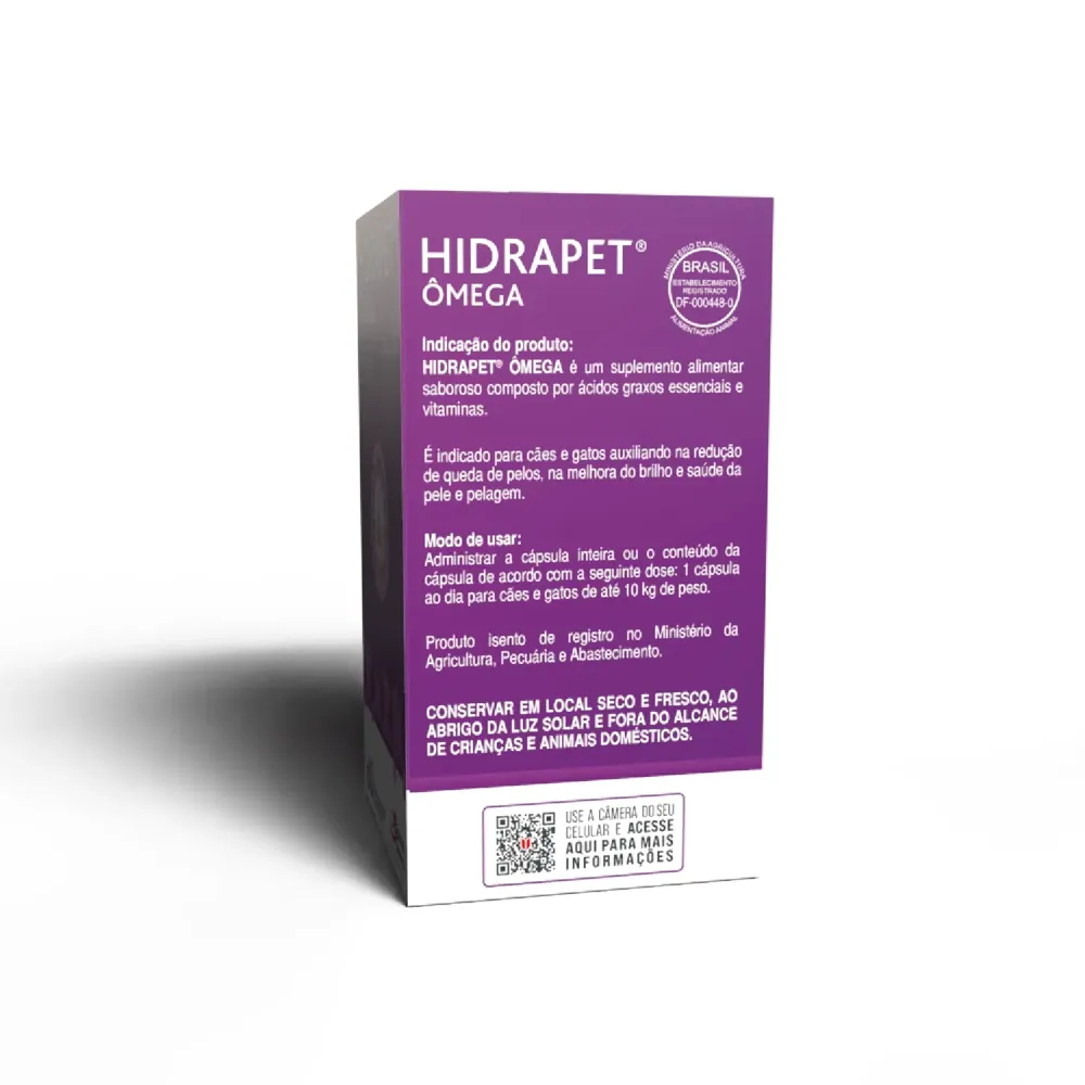 Suplemento Mineral Vitamínico Hidrapet Ômega Zero Açúcar — foto 3