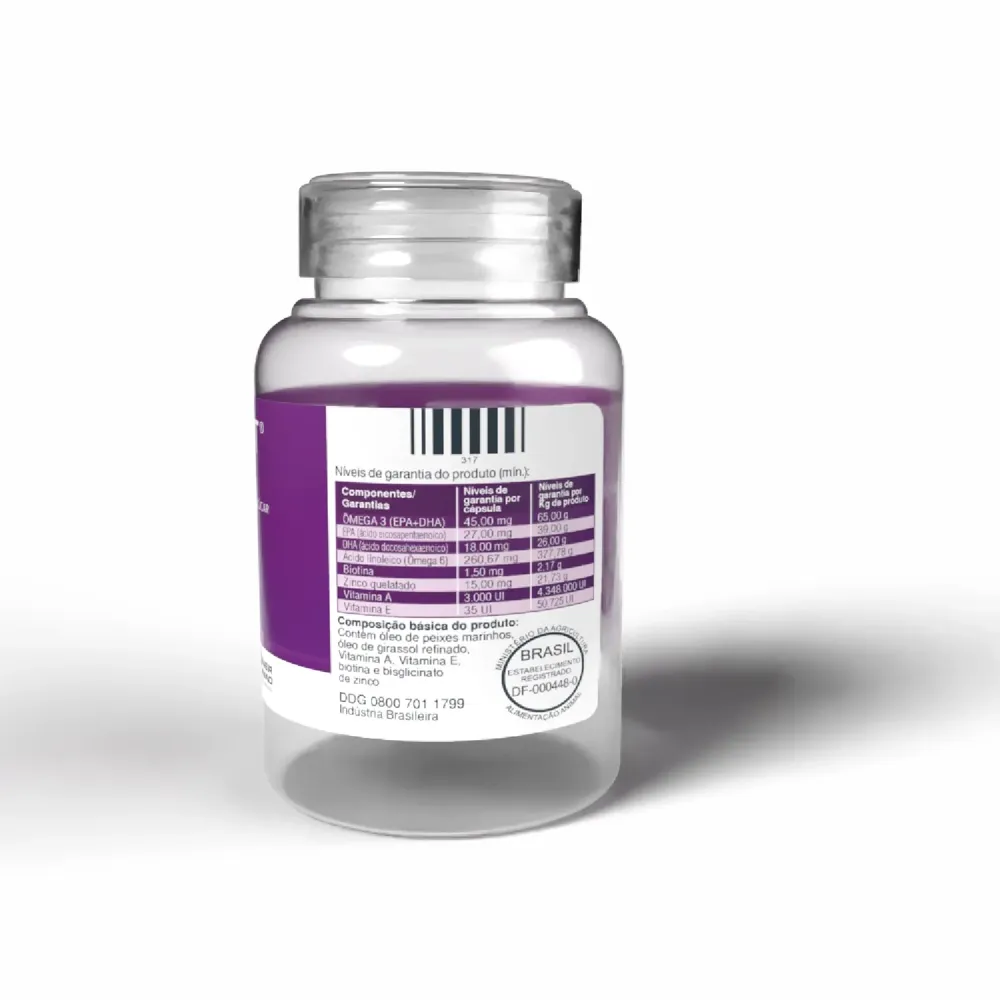 Suplemento Mineral Vitamínico Hidrapet Ômega Zero Açúcar — foto 6