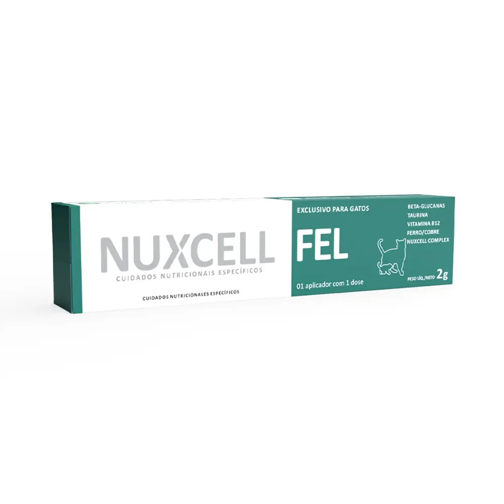 Suplemento Nuxcell Fel para Gatos