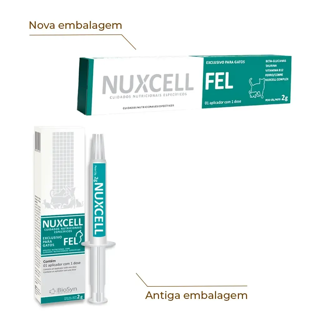 Suplemento Nuxcell Fel para Gatos — foto 2