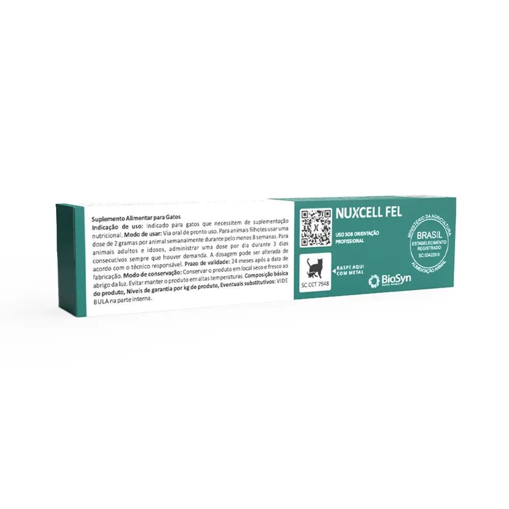 Suplemento Nuxcell Fel para Gatos — foto 3