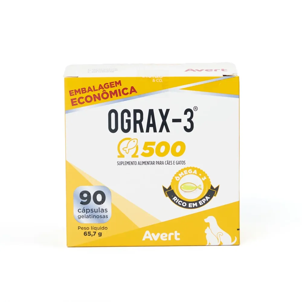 Ograx-3 500mg para Cães e Gatos Avert — foto 2