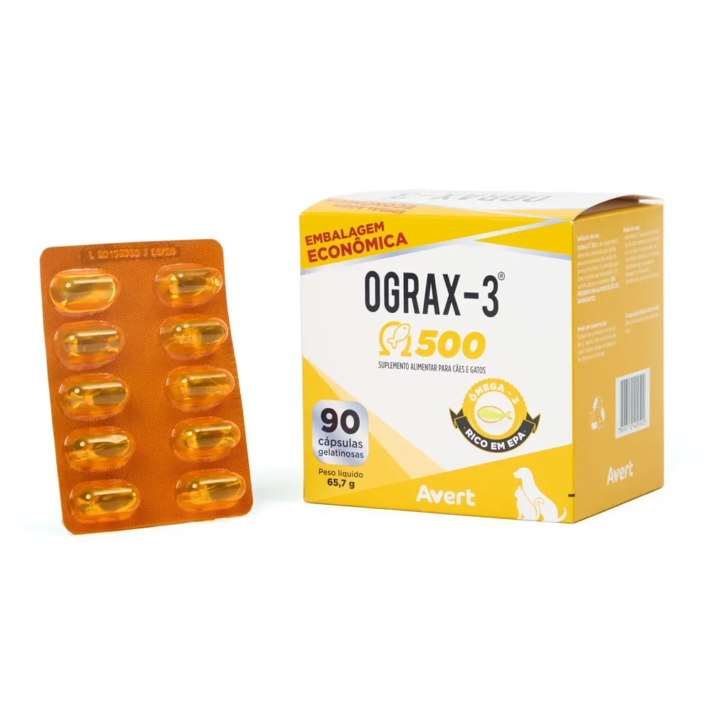 Ograx-3 500mg para Cães e Gatos Avert — foto 6