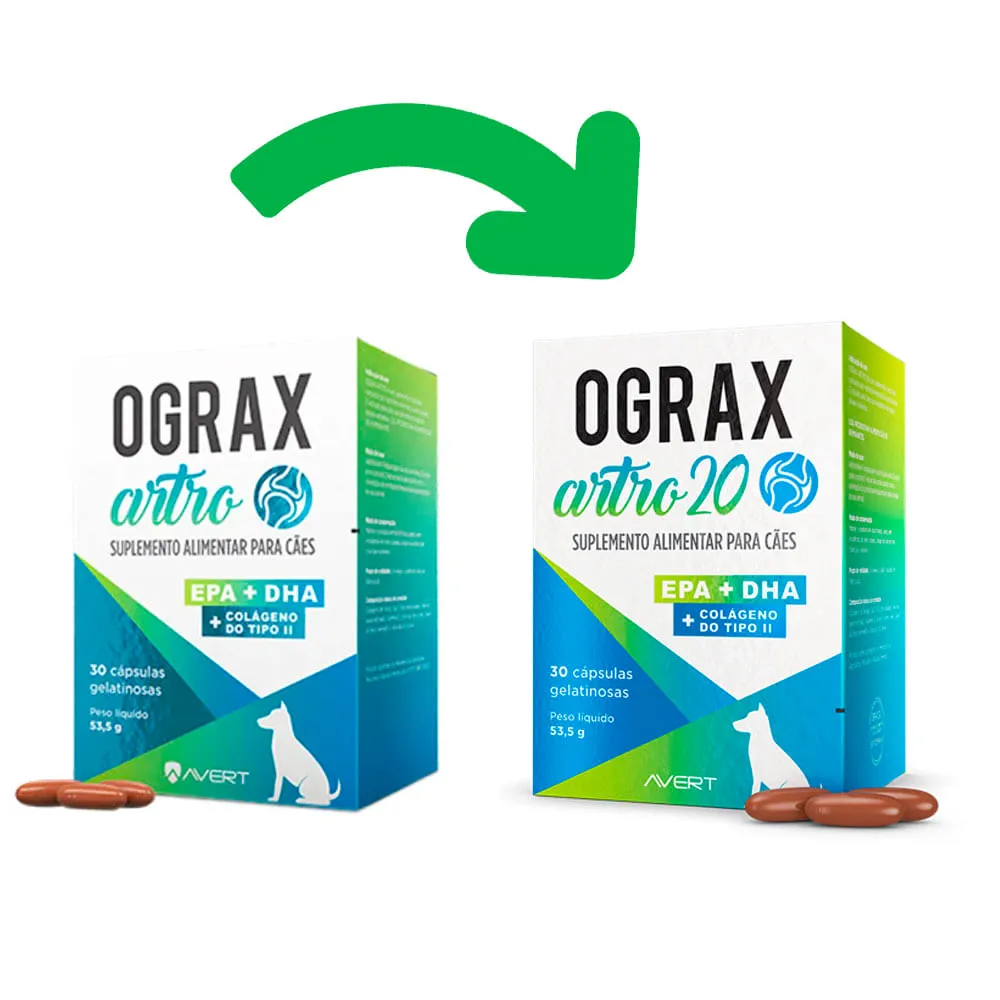 Ograx Artro 20 para Cães Avert — foto 2
