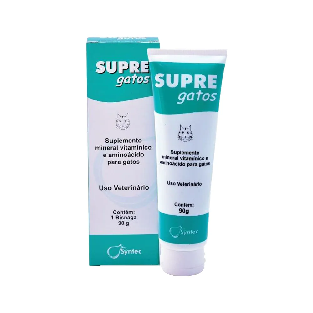 Supre Gatos Suplemento Alimentar Syntec
