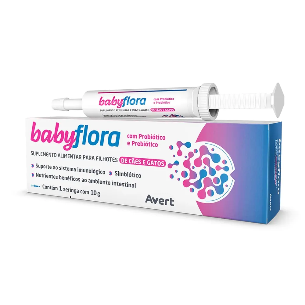 Suplemento Pasta Babyflora Filhotes Avert