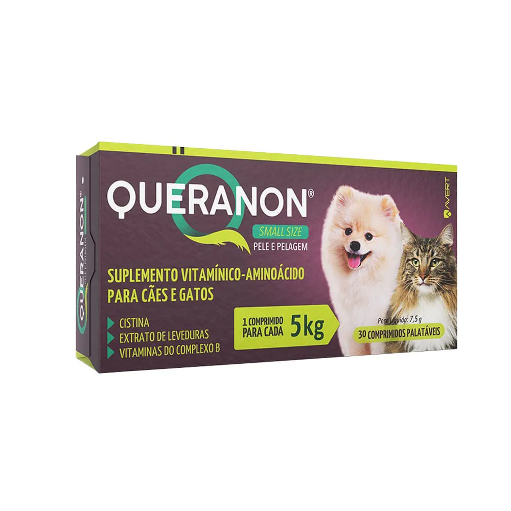 Suplemento Queranon para Cães e Gatos Small Size