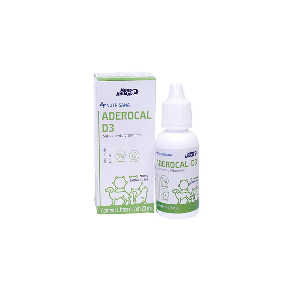 Suplemento Vitamínico Aderocal D3 Nutrisana — foto 2