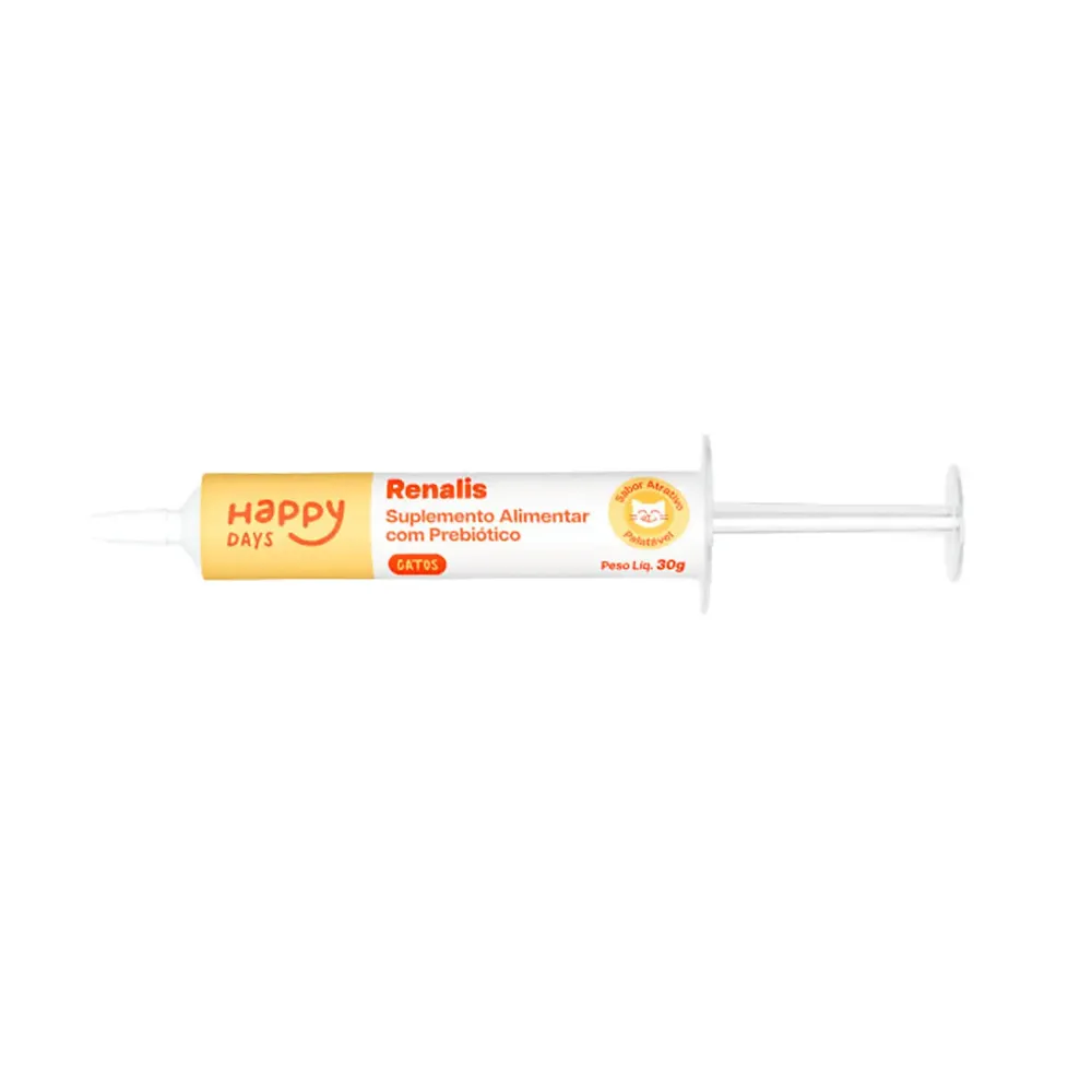 Suplemento Vitamínico Happy Days Renalis para Gatos