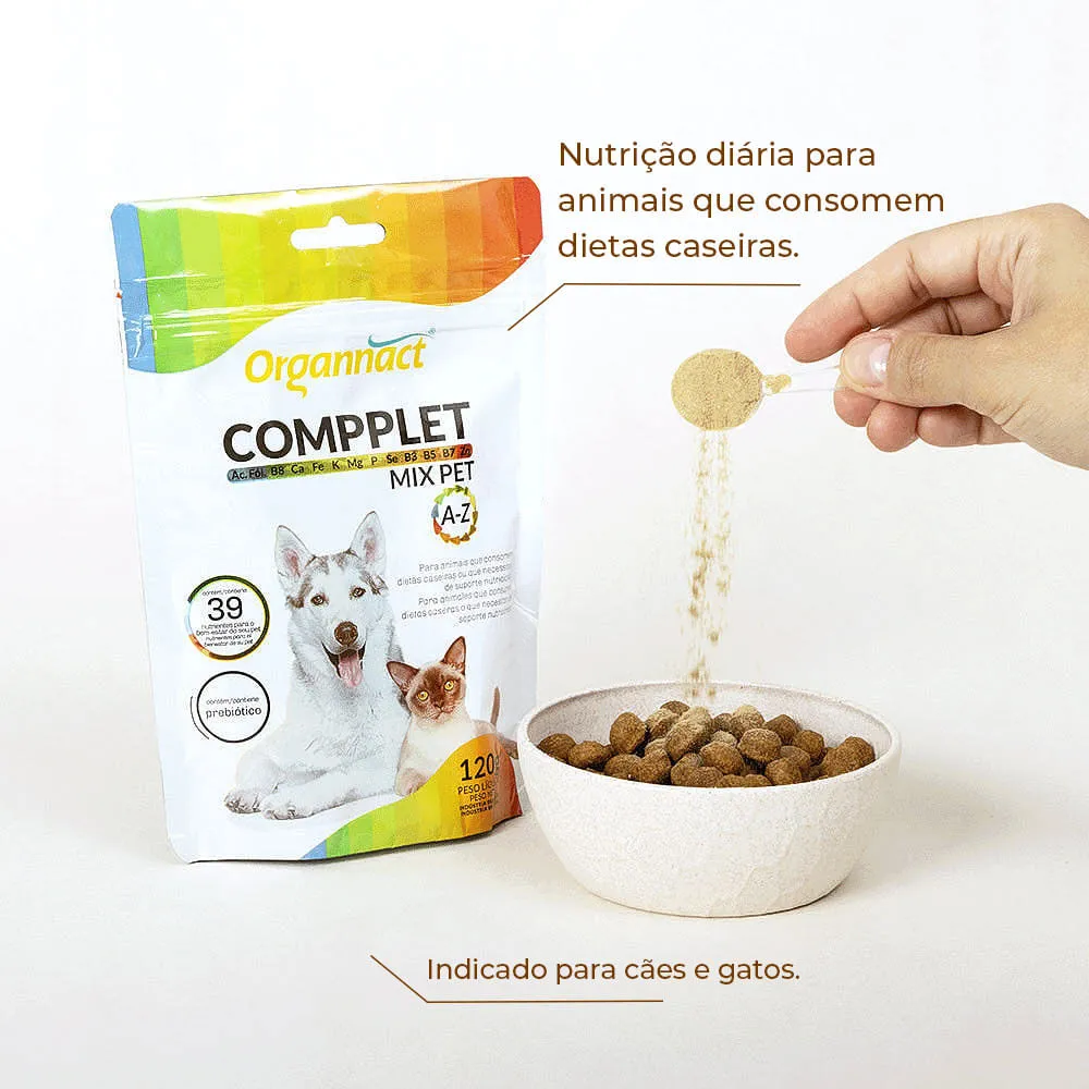 Suplemento Compplet Mix Pet A-Z Organnact — foto 3
