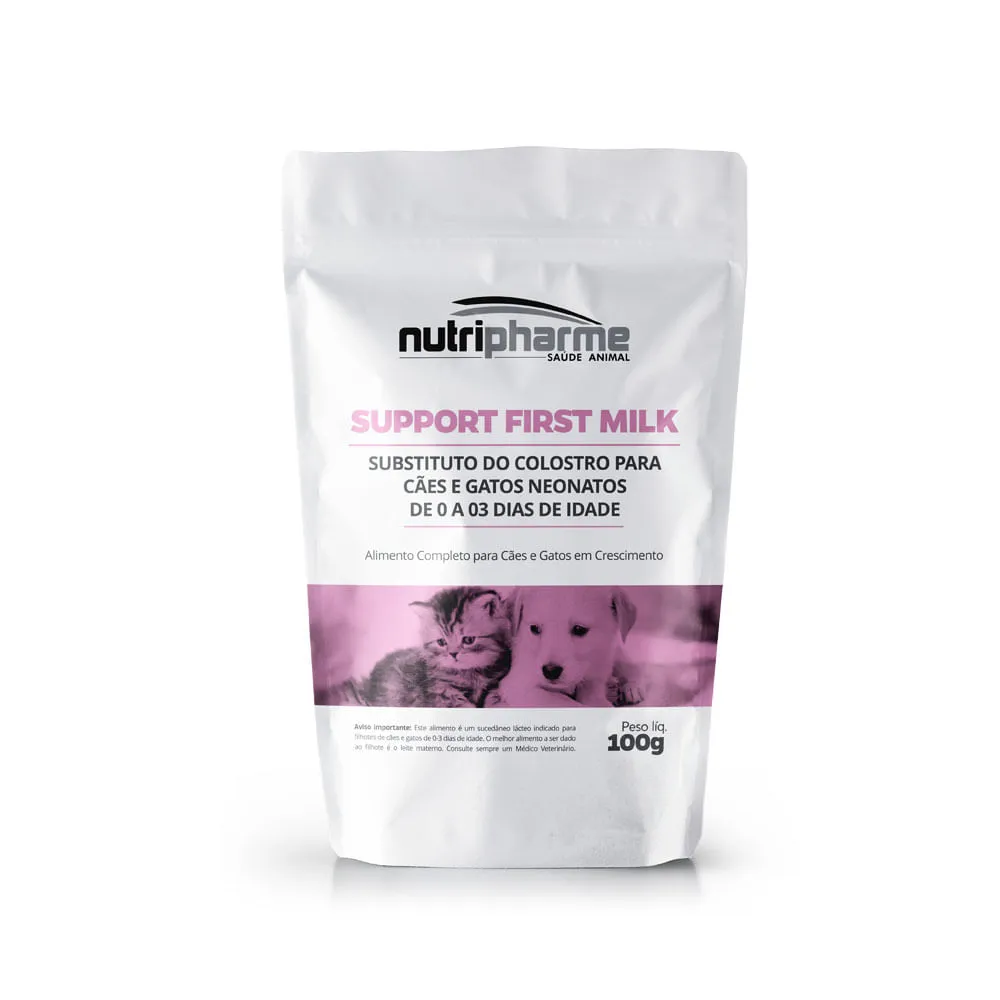 Support First Milk Colostro para Cães e Gatos