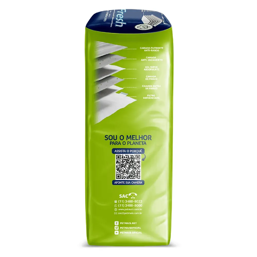 Tapete Higiênico Pet Fresh 80x60cm Petmais — foto 5